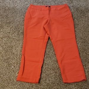 Orange Dress Pants Size 14P